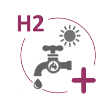 Icon for solar heating system 2024 - H2 - Vulnerable Households